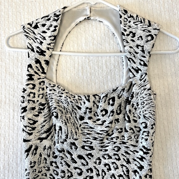 Cache leopard print midi - Picture 3 of 5